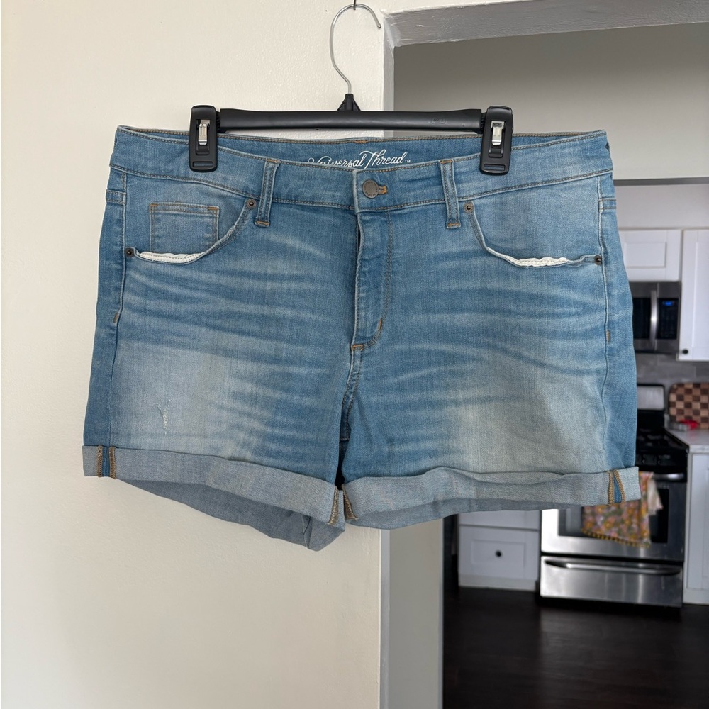 Universal Thread Light Blue Jean Shorts